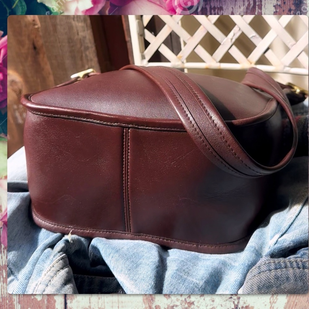 COACH JANICE’S LEGACY MAHOGANY BAG 9950 - Picture 11 of 17